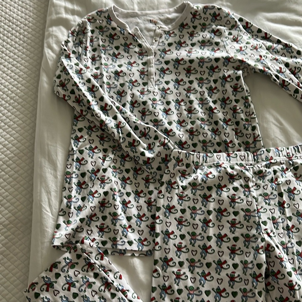 LIMITED EDITION Christmas roller rabbit pajamas